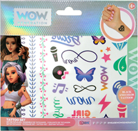 WOW Generation Tatoo set Röv färger 1