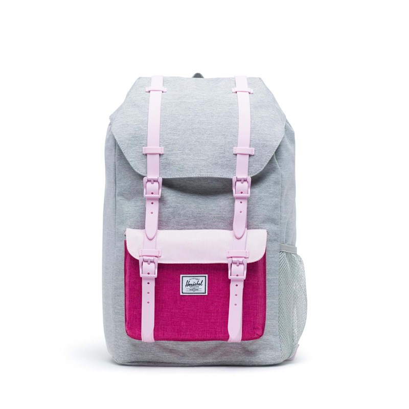 Herschel Skoletaske Little America Yout Grå 1