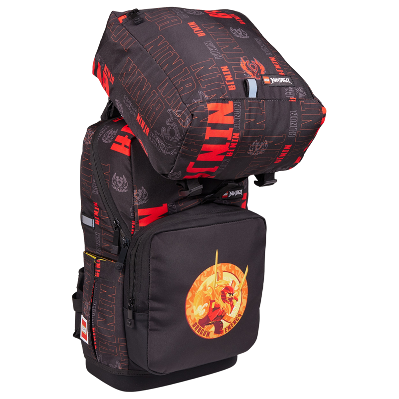 LEGO Bags Skoletaskesæt Optimo Dragon Sort 5