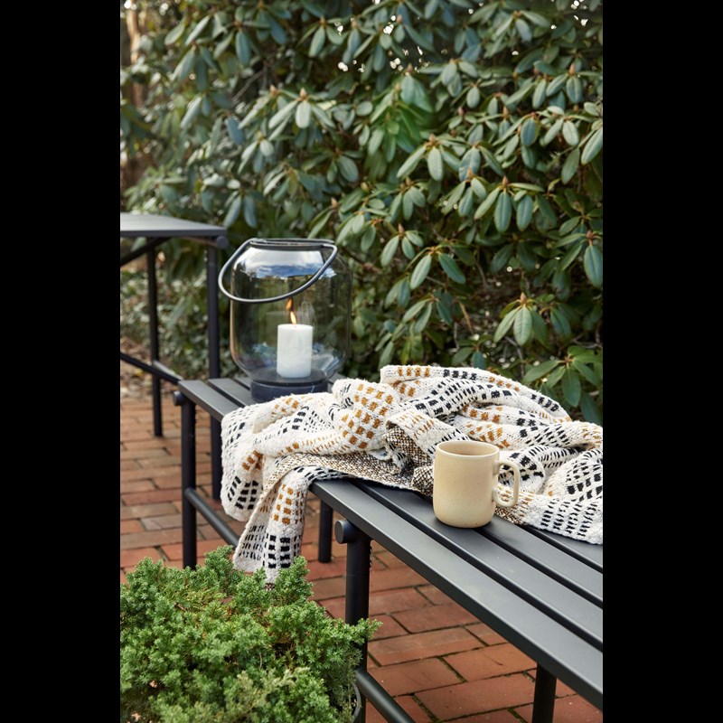 Hübsch Plaid Hvid 2