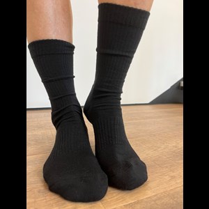 Again Uld Strømper unisex Sort alt image