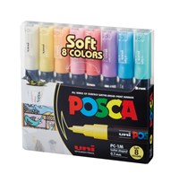 POSCA Pennor POSCA PC-1M 8-pack Multi