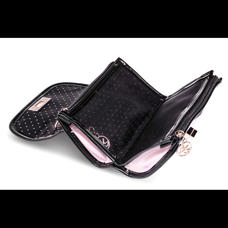 Gillian Jones Make up pung m/lås Rose/Black 2