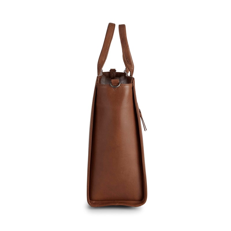 MARKBERG Arbejdstaske Raze Antique Kastanje 15" 4