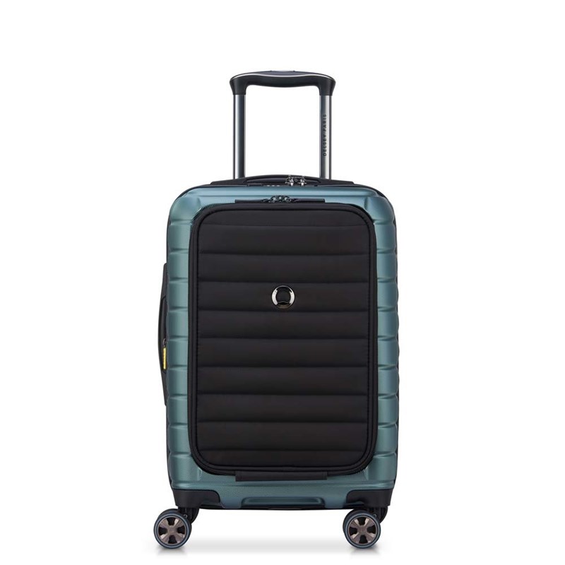 Delsey Resväska Shadow Svart/Grön 55 Cm 1