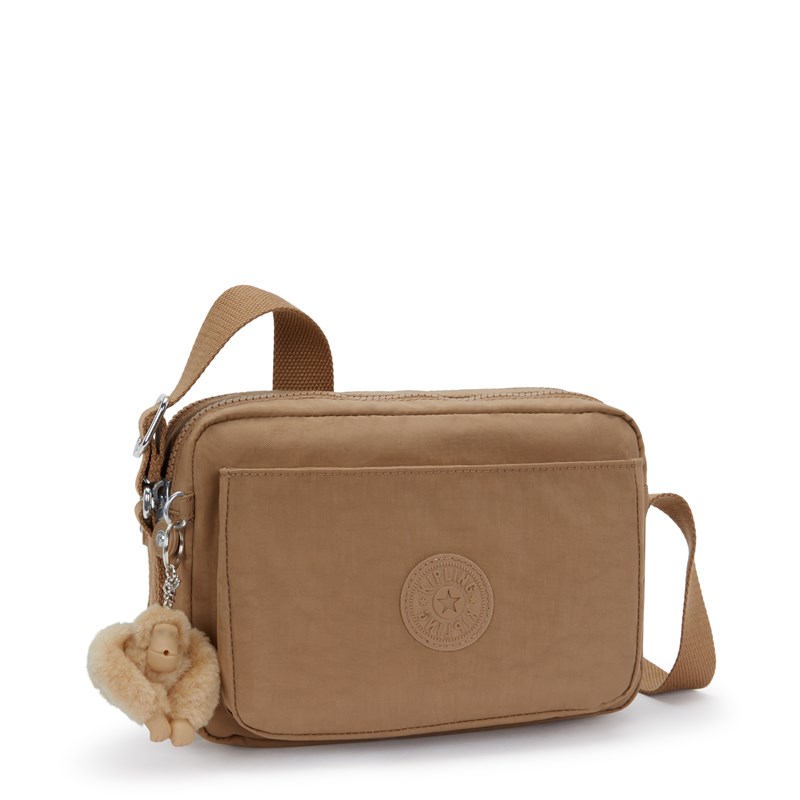 Kipling Crossbody Abanu M Camel 4