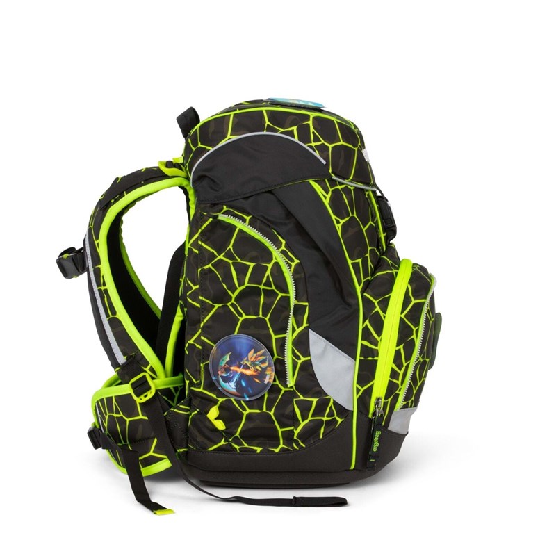 Ergobag Skoletaskesæt Pack Lumi Sort/Gul 3