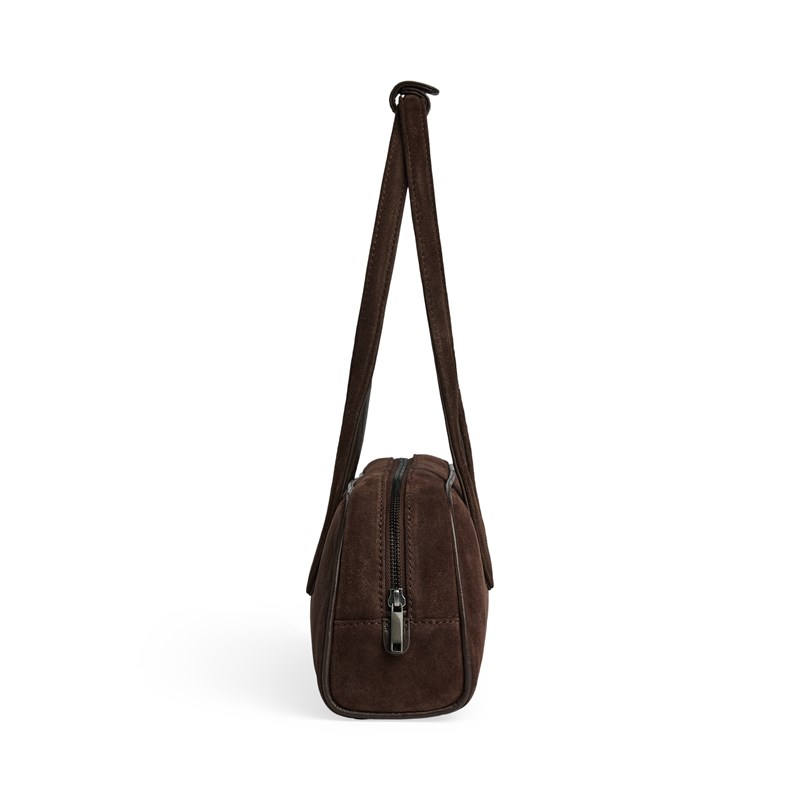 MARKBERG Skuldertaske EdenaMBG Suede M. Brun 4