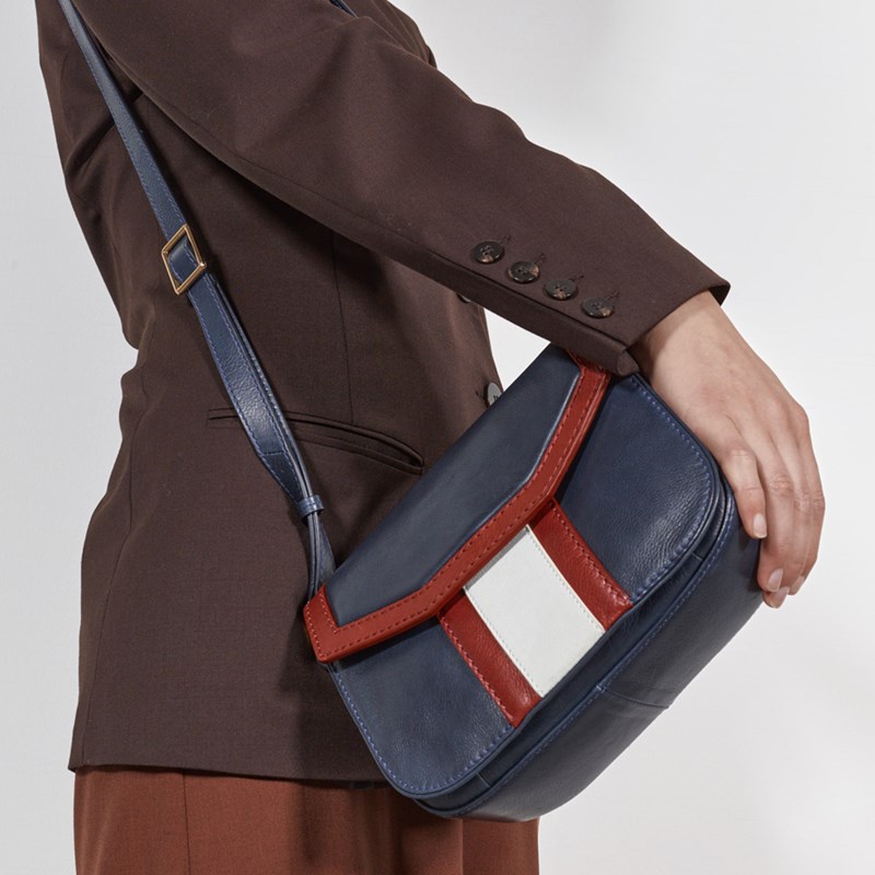 Belsac Crossbody Jolina Blå/Röd 2