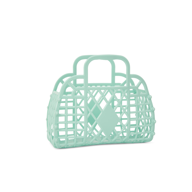 Sun Jellies Håndtaske Retro Basket Mini Mint 1