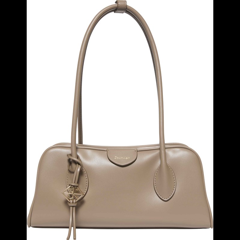 Calvin Klein Håndtaske Embossed Logo Brun 1