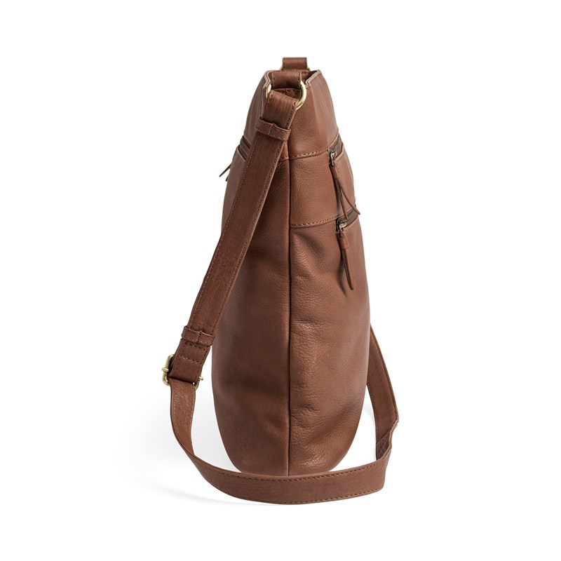 Aura Crossbody Kaia L Cognac 4