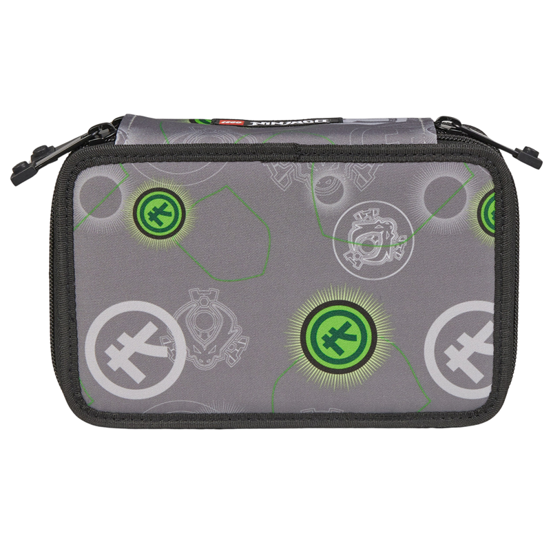 LEGO Bags Penalhus 3-lags Element Master Grå/grøn 2