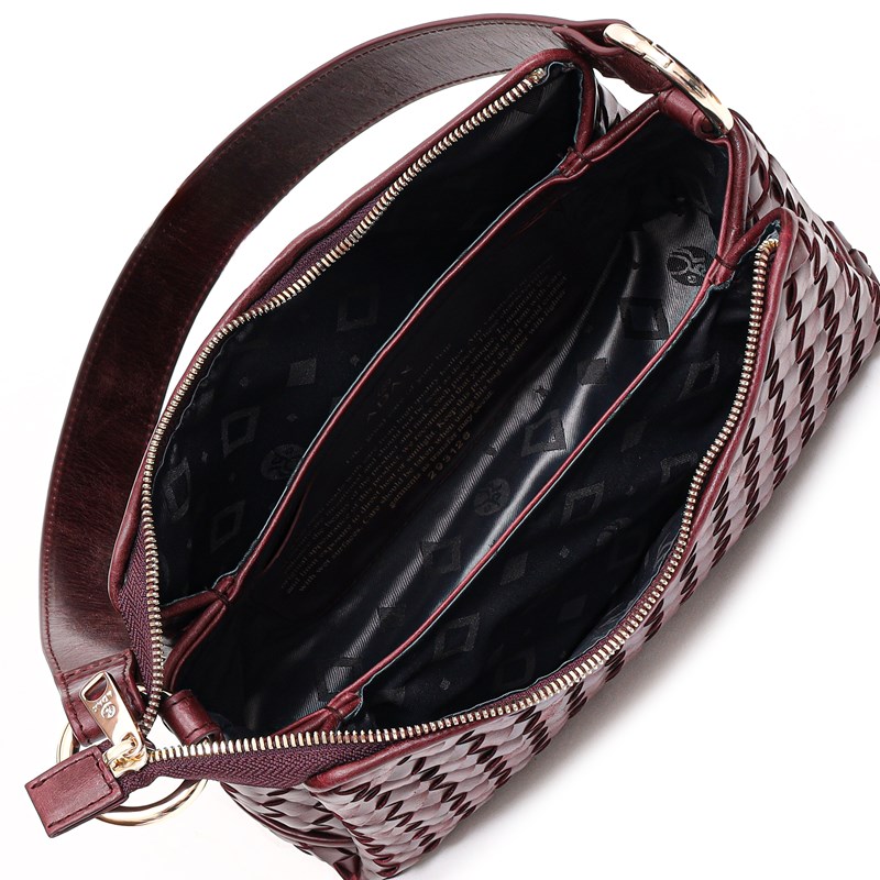 Adax Axelväska Eleonora Salerno Bordeaux 3