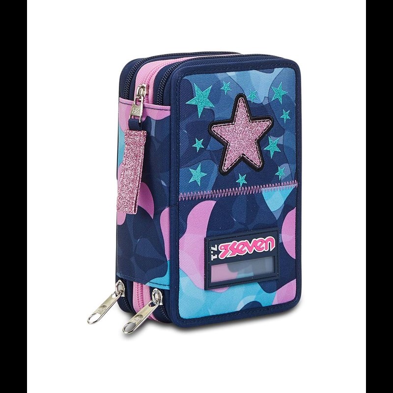 Seven Penalhus 3 lags med fyld Blå m/stjerner 2