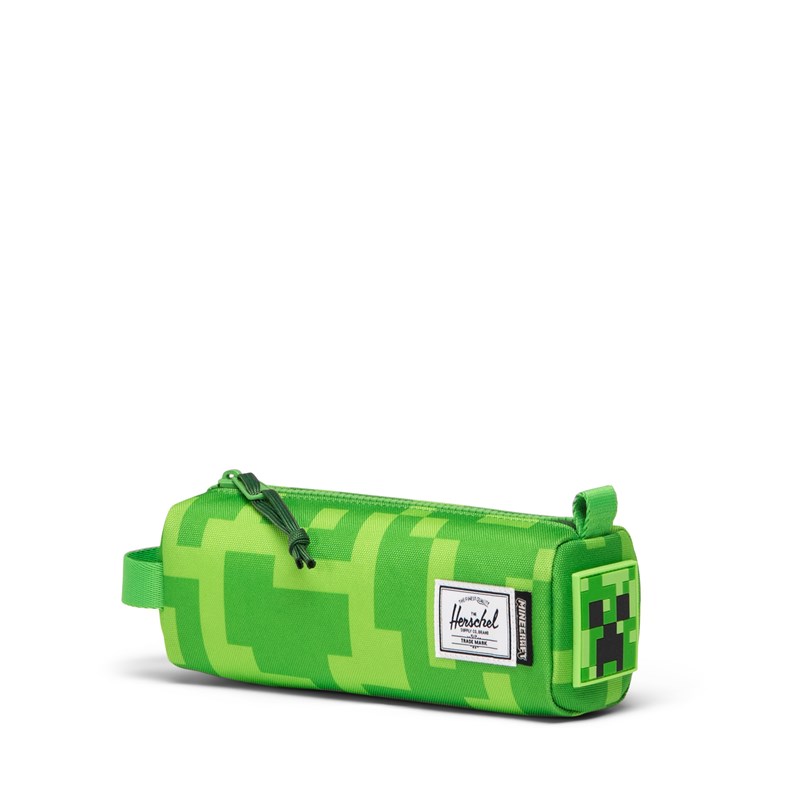 Herschel Pennfodral Minecraft Settle. Grön 2