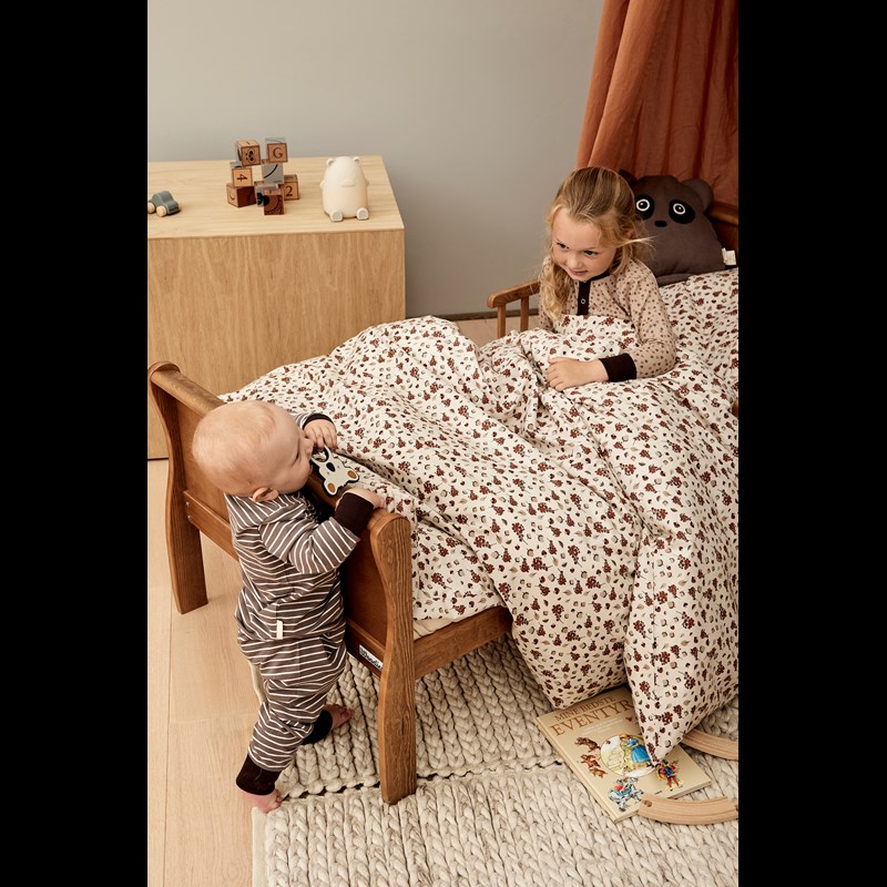 Nuuroo Sengetøj Baby Bera Sand/brun 70x100 2