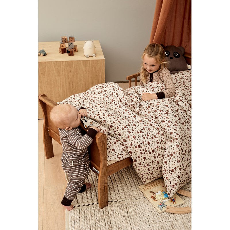 Nuuroo Sängkläder Baby Bera Sand/brun 70x100 2