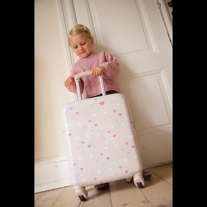 Grow Barnresväska Hearts Beige 6