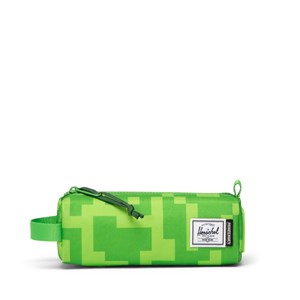 Herschel Pennfodral Minecraft Settle. Grön