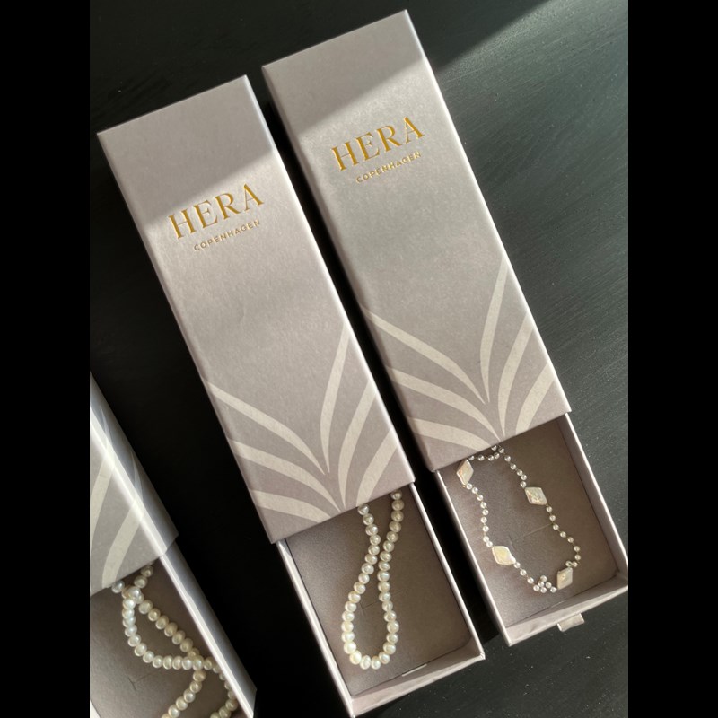 HERA Halskæde Harmony Hvid 4