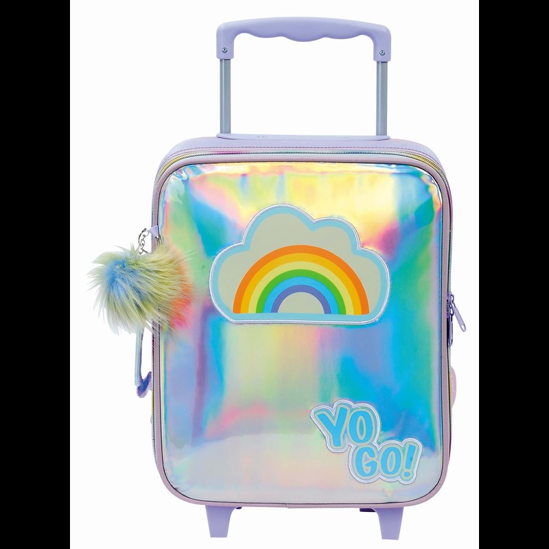 Yougo Børnekuffert Rainbow S Sølv 1