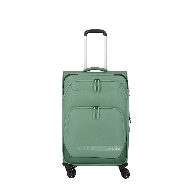 travelite kuffert Kick Off Grøn 67 Cm 1