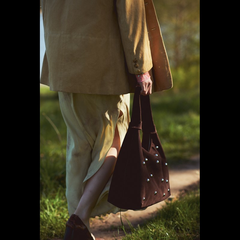 Núnoo Axelväska Big Dandy Brun 6