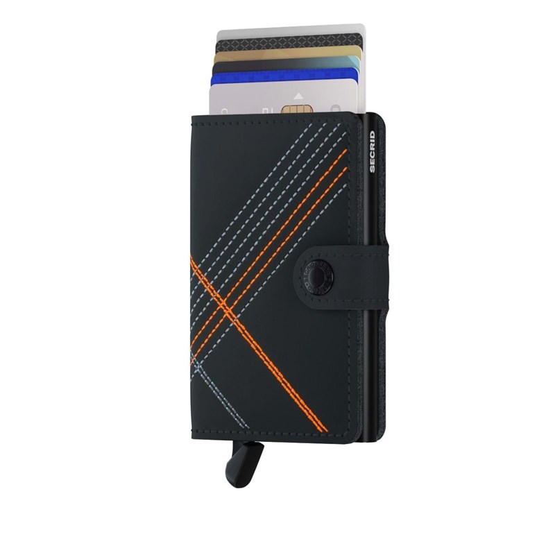 Secrid Kortholder Mini wallet Sort/Orange 1
