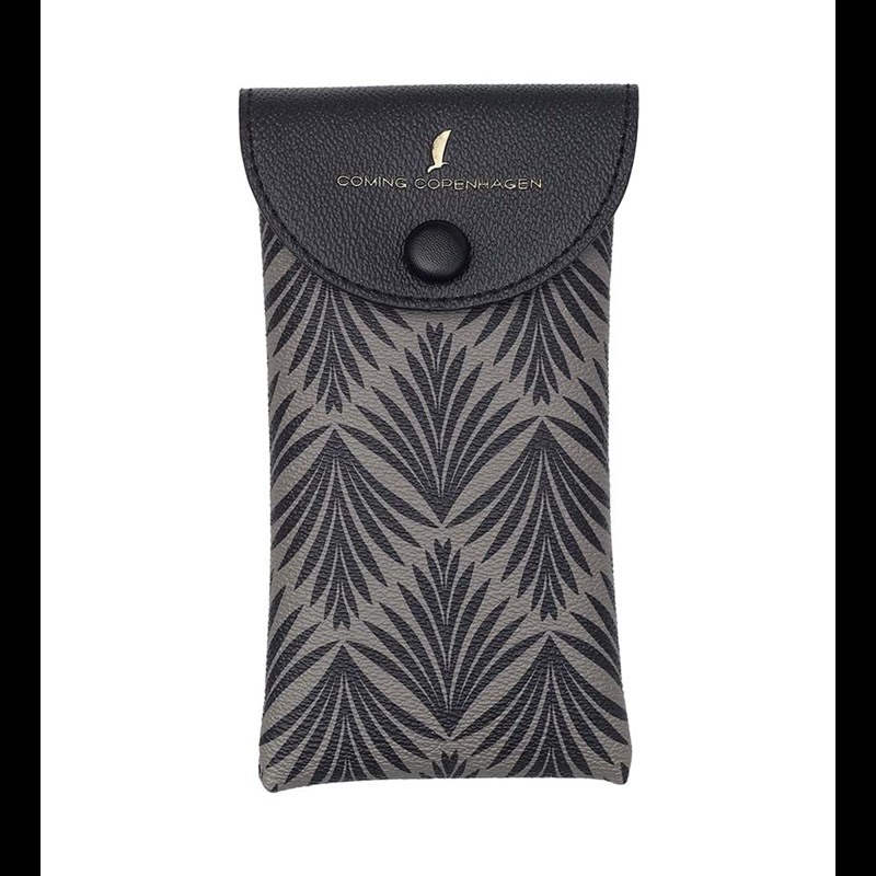 Coming Copenhagen Brilleetui Bella Grå/Sort 1