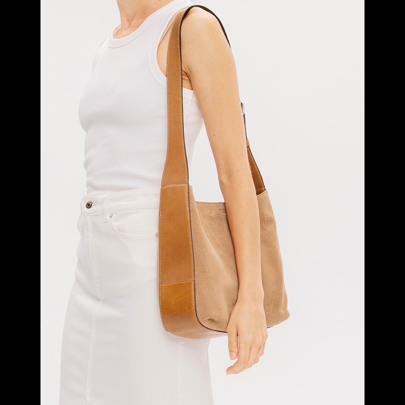 Saddler Skuldertaske /Totetaske Nemi Sand 2