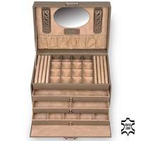 Sacher Smyckeskrin L Taupe 1