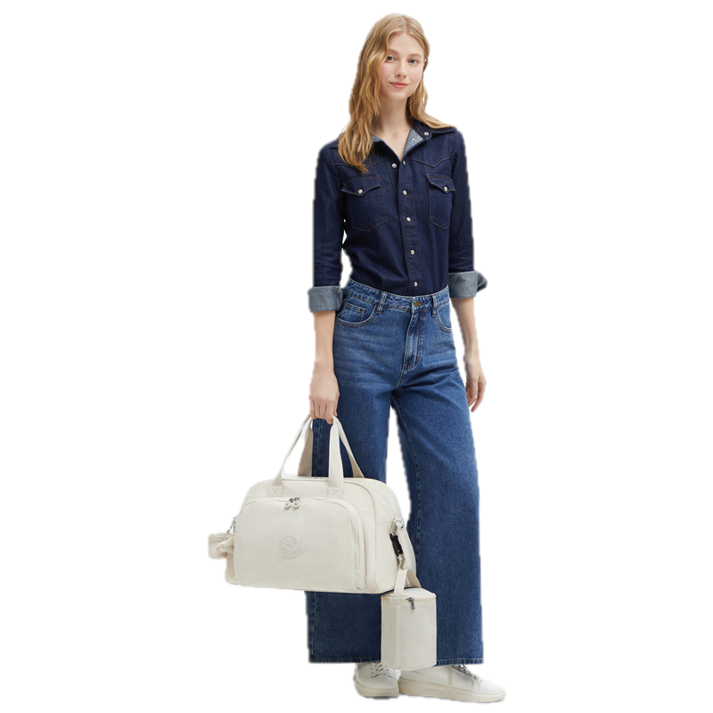 Kipling Pusletaske Beige 2