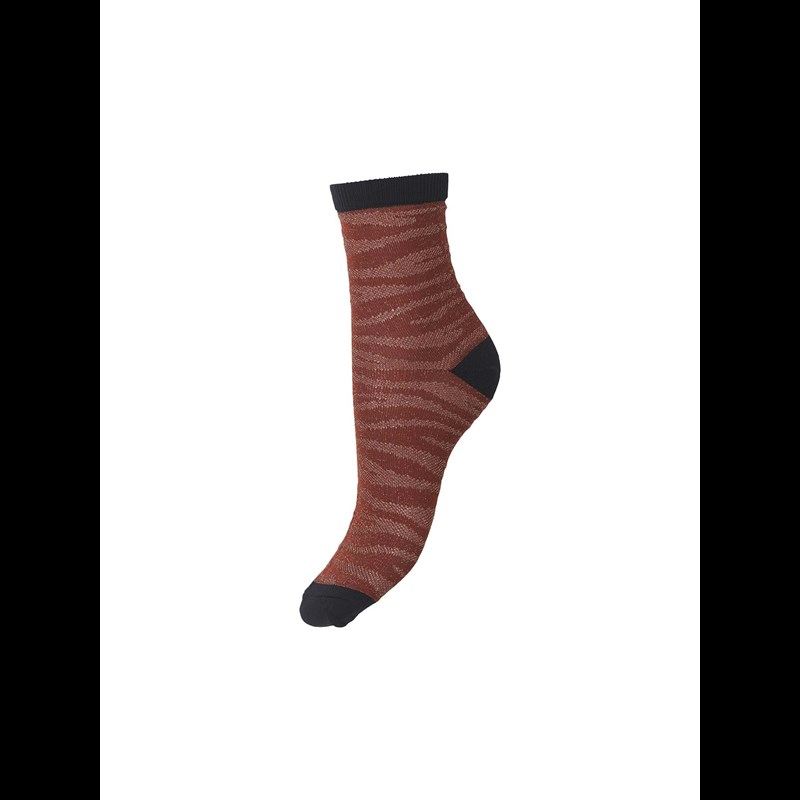 Becksöndergaard Strømper Zebra Glitzi  Rød 38