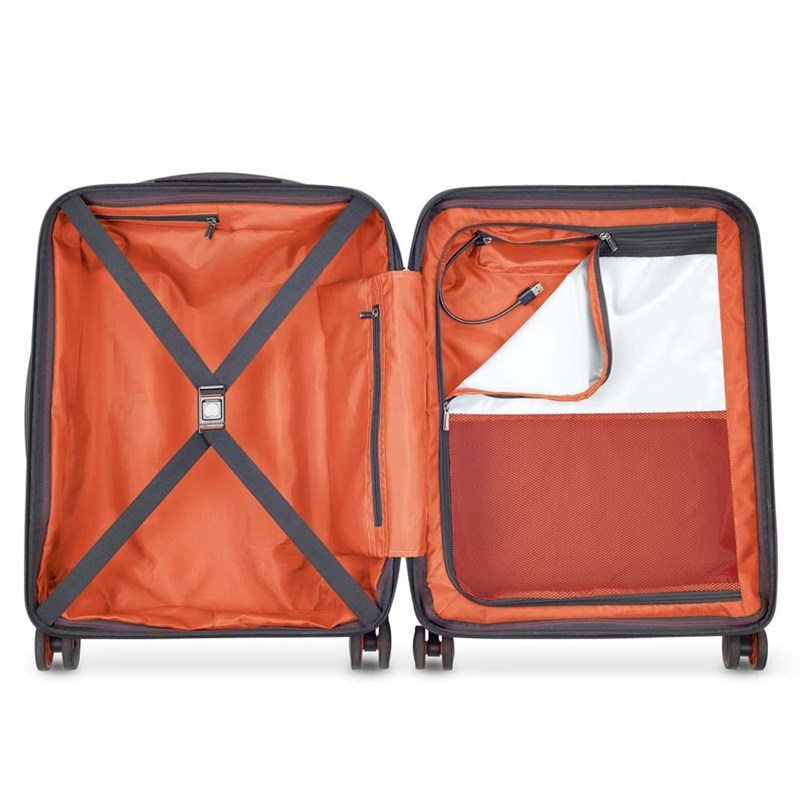 Delsey Kuffert Cactus slim Blå 3