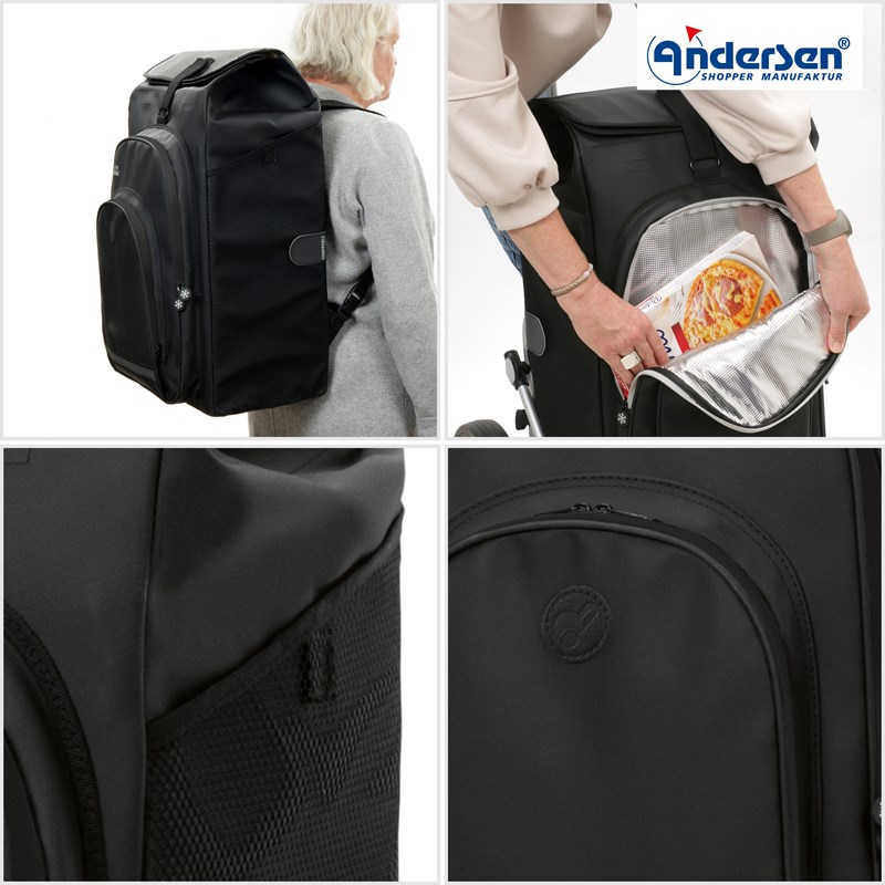 Andersen Royal Shopper Hydro Svart 2
