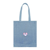 Nordic Buddies Tote Bag Mumi Denim Blå/lyseblå 1