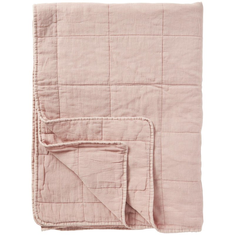 Ib Laursen Tæppe Klassisk quilt Rosa 1
