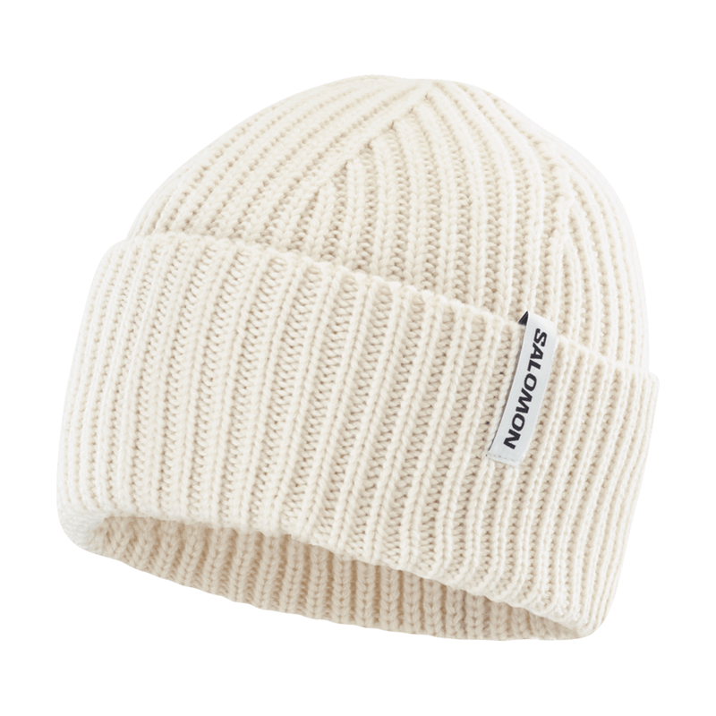 Salomon Hue Snowbird Beanie Off Hvid 1