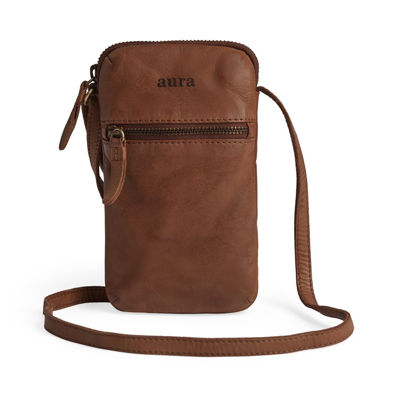 Aura Mobiltaske Pai  Cognac 3