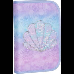 Beckmann Penalhus Seashell lyseblå/lilla