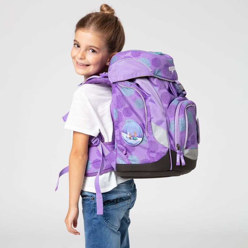 Ergobag Skoletaskesæt Pack Glow Lilla/lyseblå 7