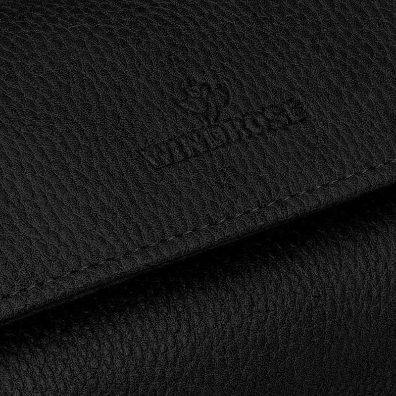 Windrose Klockbox för resor (2 klockor) Svart 8
