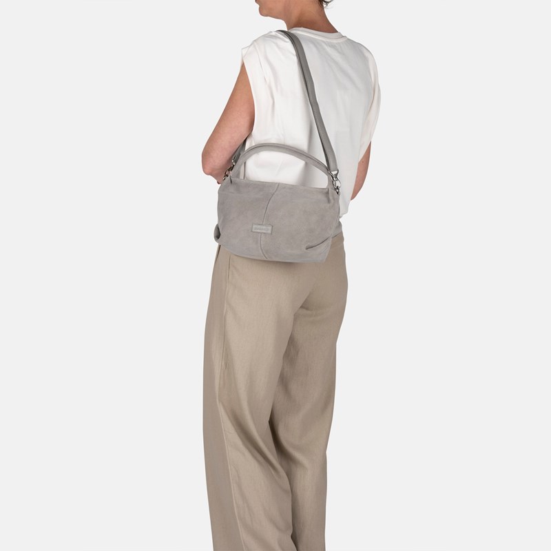 Burkely Handväska Vienna Grå 6