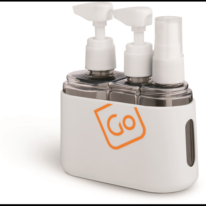 Go Travel Reseflaska Cabin Bottles Vit 2