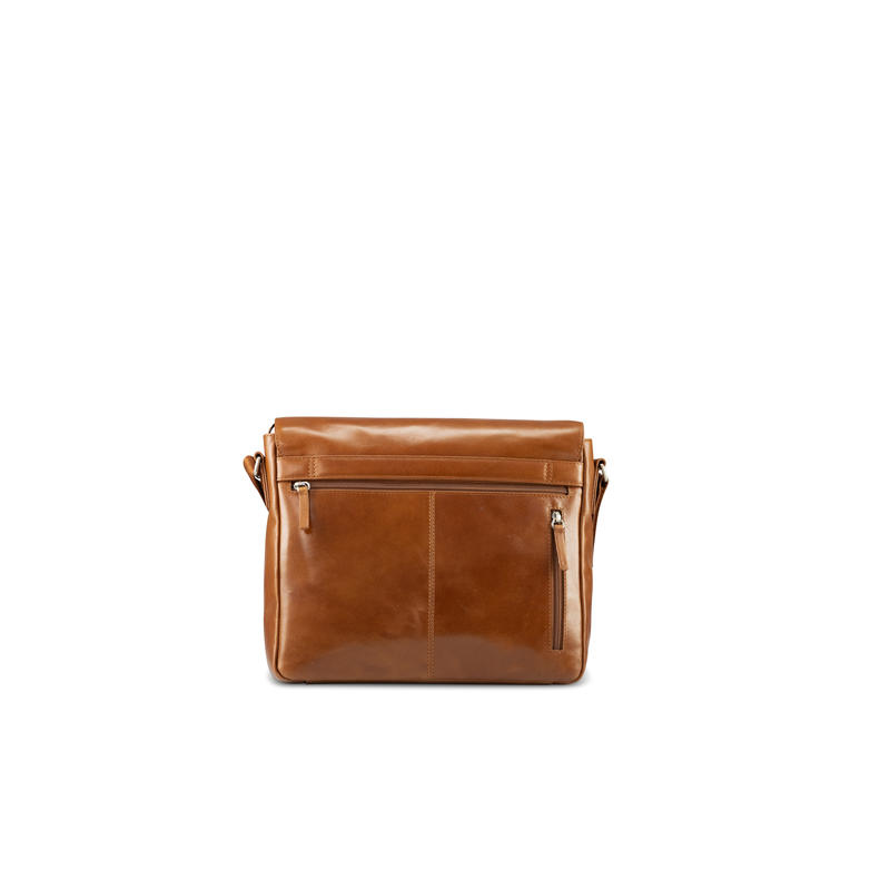 Jost Skuldertaske M Skagen Cognac 4