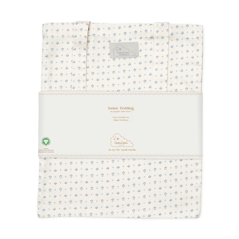Cam Cam Copenhagen Juniorsängkläder Caprice Beige/blå 100x140 cm 4