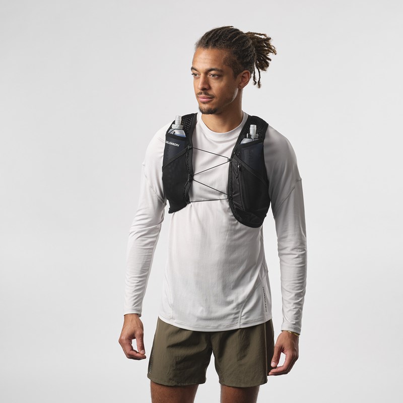 Salomon Löparväst Active Skin 4 Svart Str XL 5