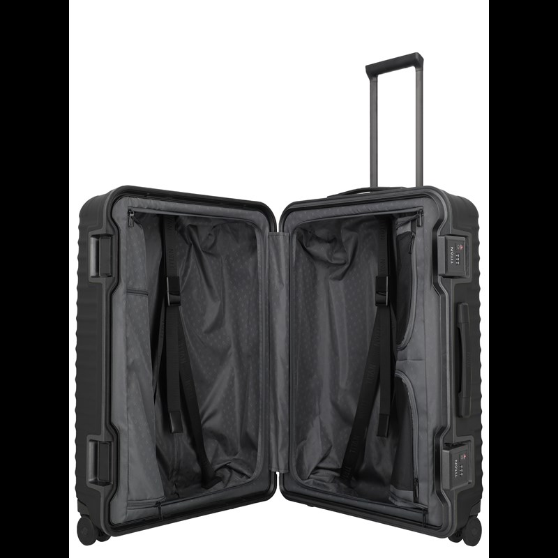 Titan Resväska Overseas Svart Str L 7