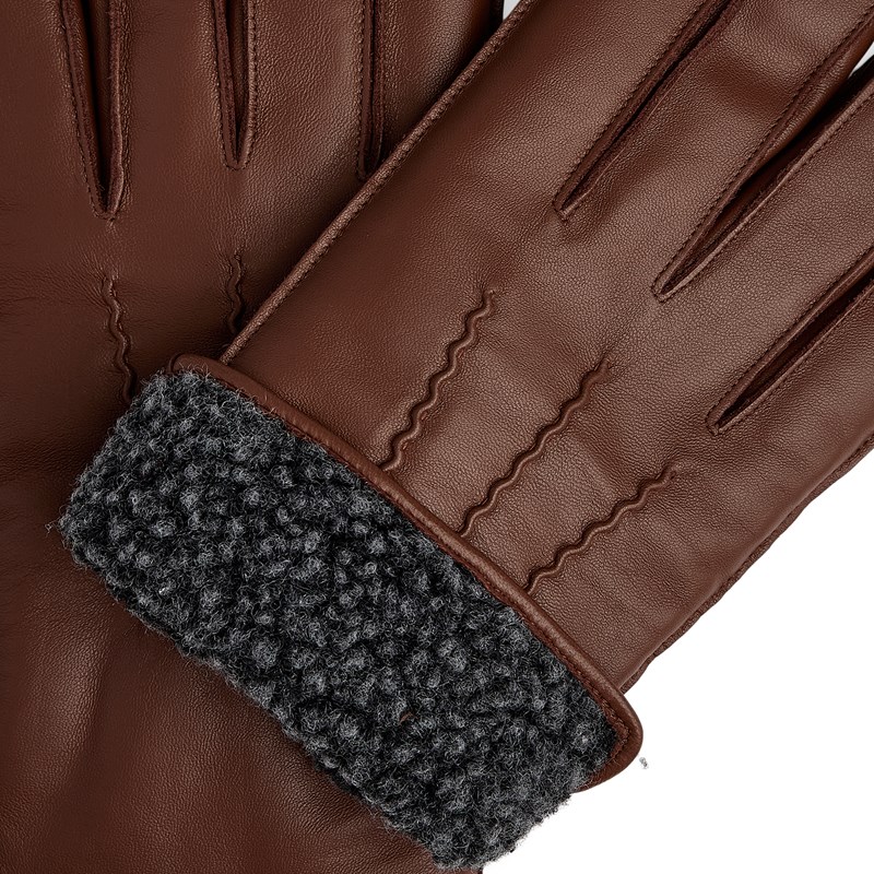 Tyler & Co Herrehandsker Illinois Glove Cognac Str 9 3